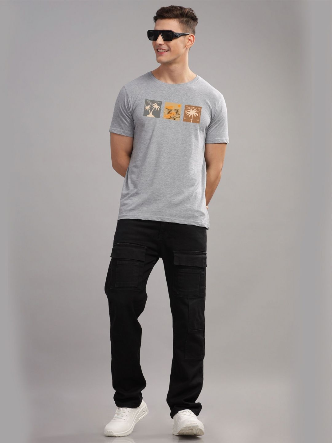 ADRO Men Printed T-shirt
