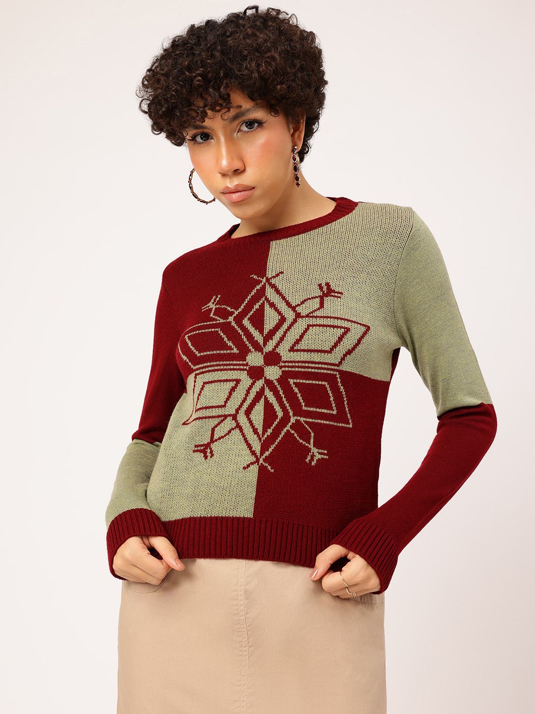 DressBerry Acrylic Pullover