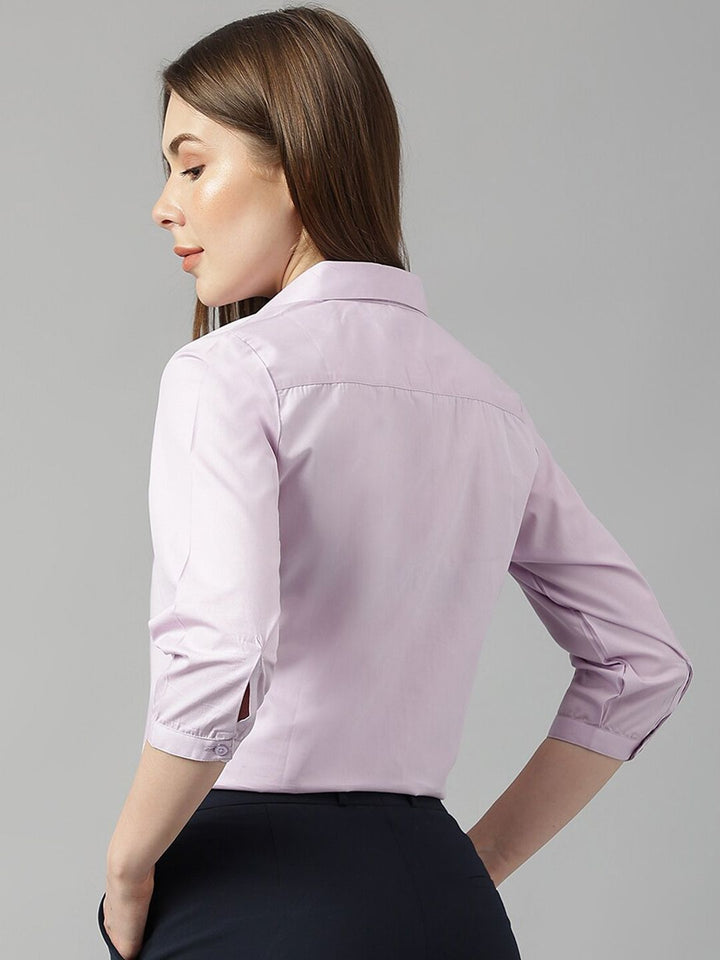 Hancock Sharp Slim Fit Cotton Formal Shirt