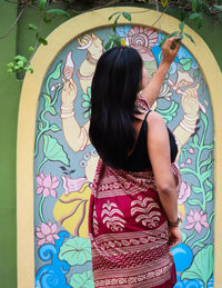 KALINI Geometric Printed Saree