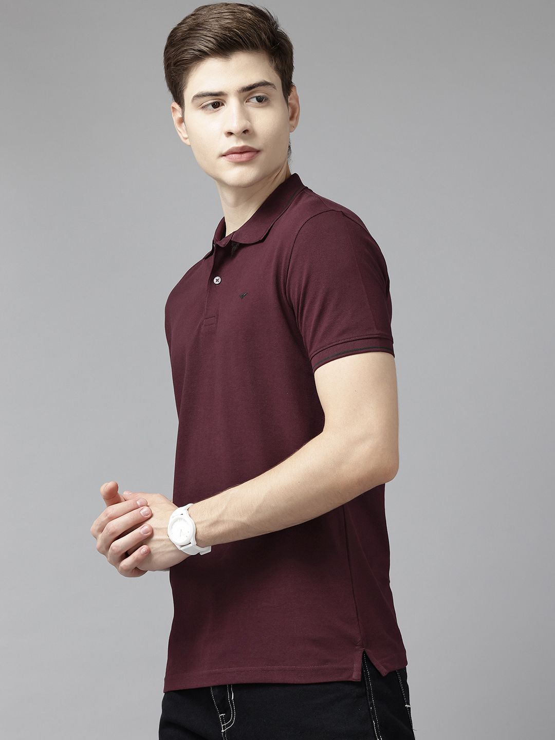 Park Avenue Polo Collar Slim Fit T-shirt