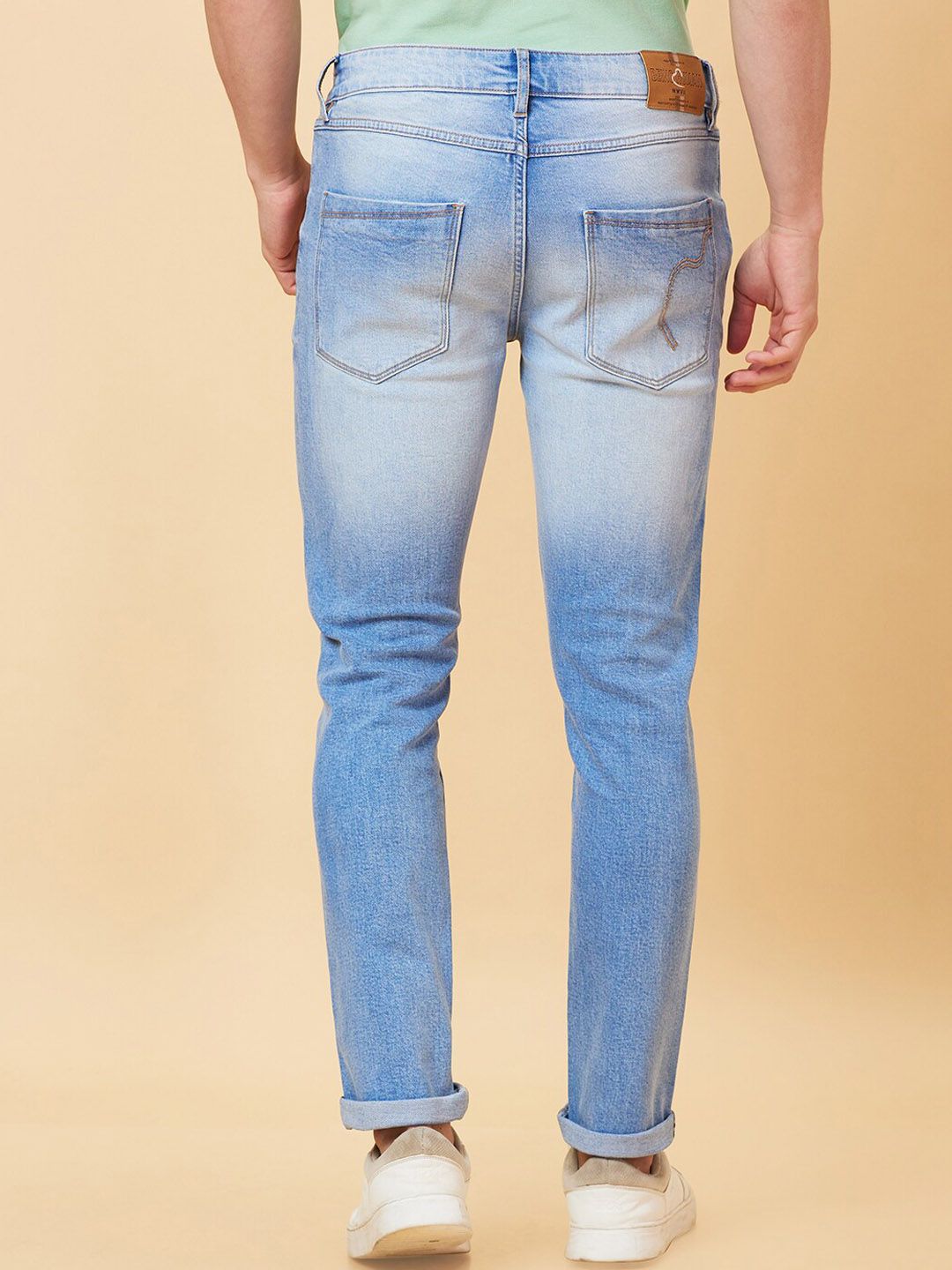 Being Human Men Slim Fit Heavy Fade Jeans