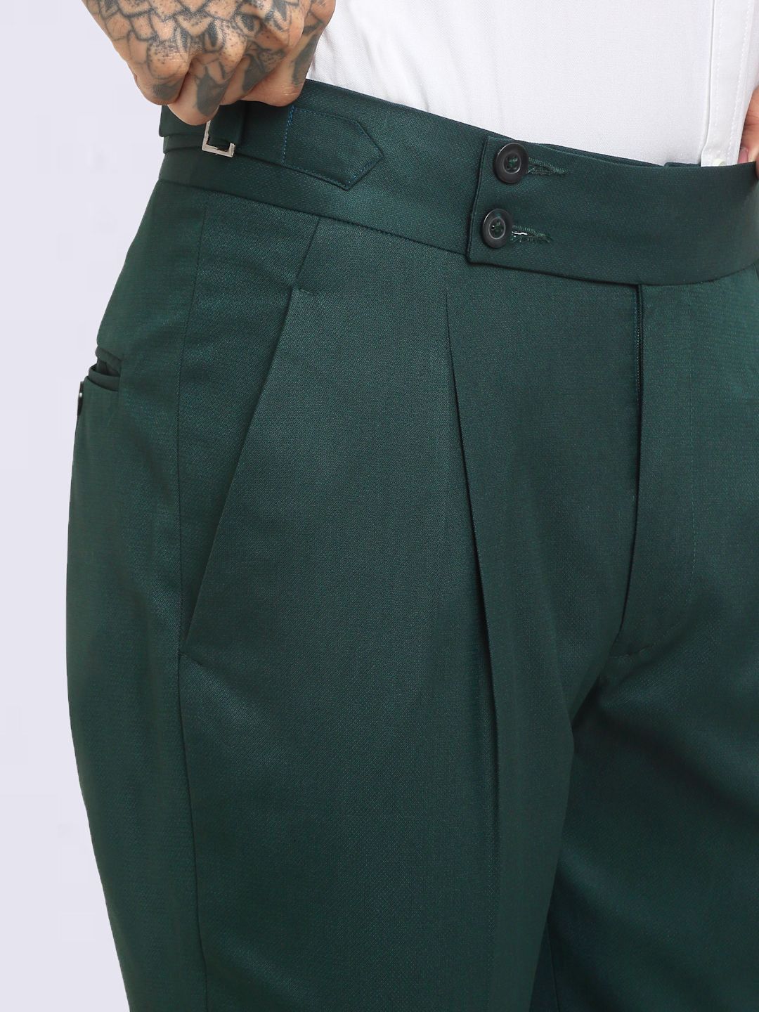 KLOTTHE Men Italian Gurkha Pants
