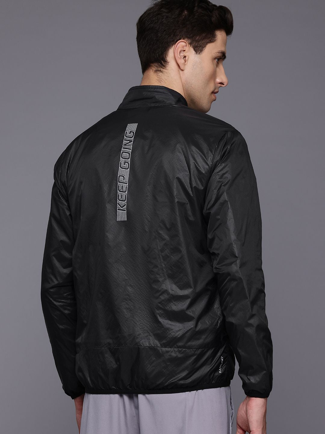HRX by Hrithik Roshan Men Checked Running Sporty Jacket