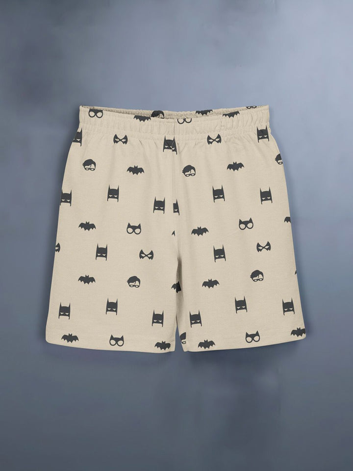 HELLCAT Boys Pack Of 2 Printed T-shirt With Shorts