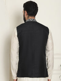SOJANYA Embroidered Woven Nehru Jackets