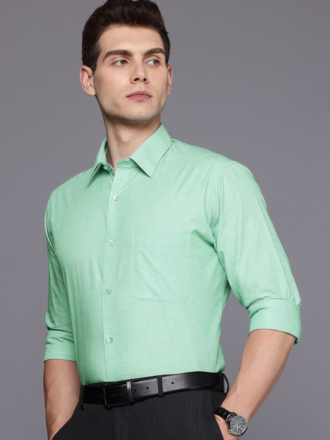 Raymond Slim Fit Pure Cotton Formal Shirt