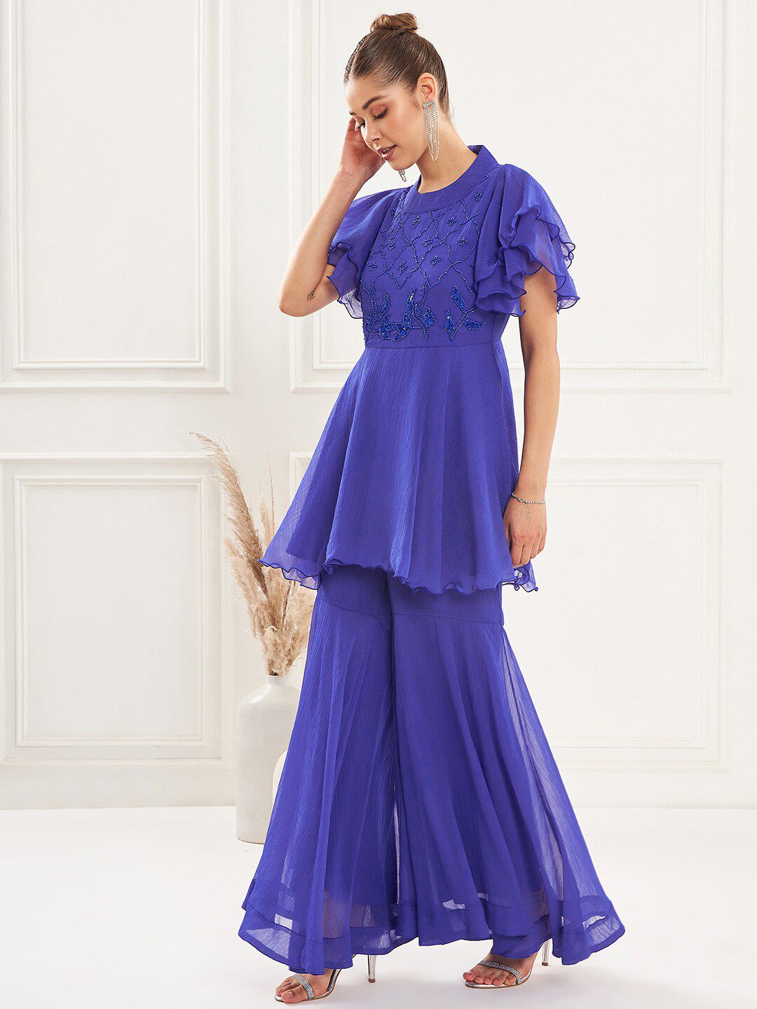 Antheaa Embellished Co-Ord Set