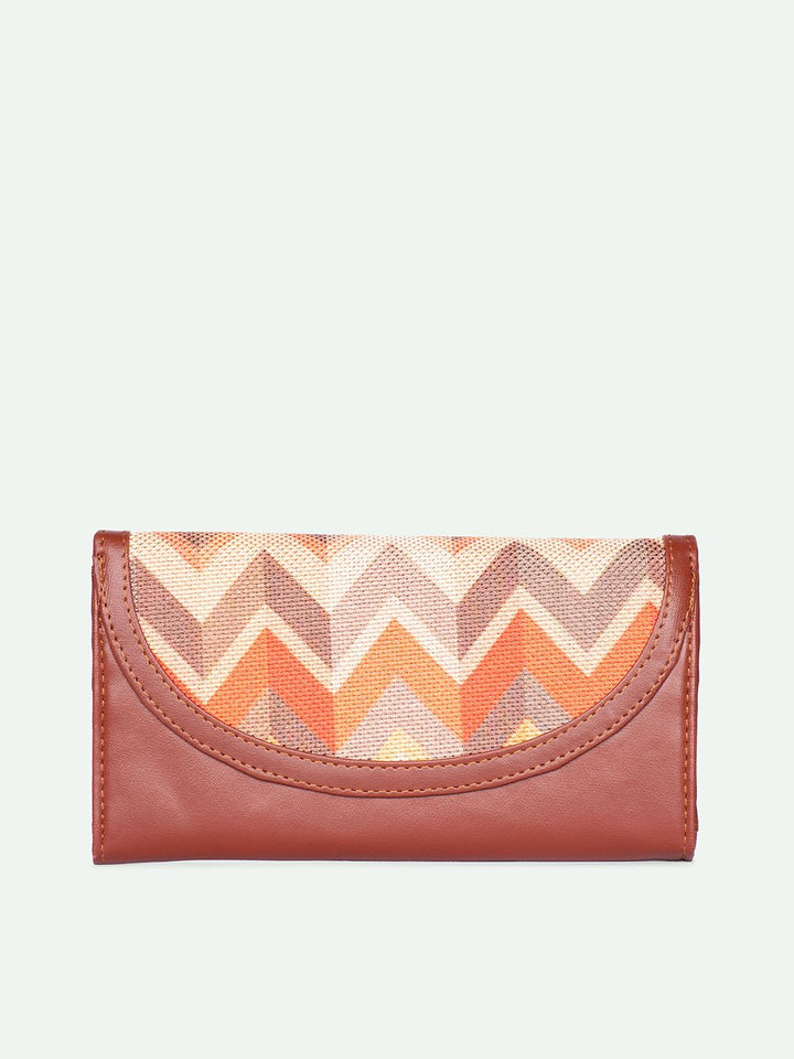 ZOUK Women Tidal Wave Kyra Flap Wallet