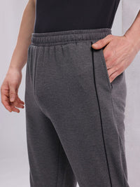 HRX by Hrithik Roshan Men Taping-Detail Yoga Joggers