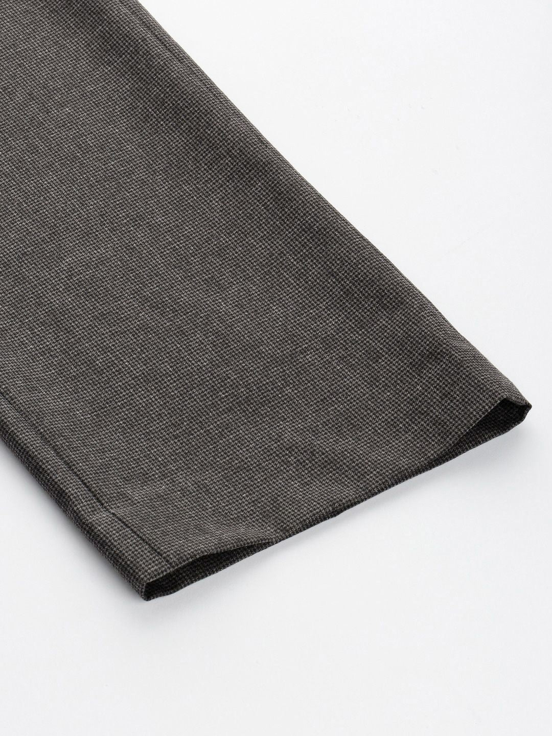 Park Avenue Men Mid-Rise Textured Smart Trousers