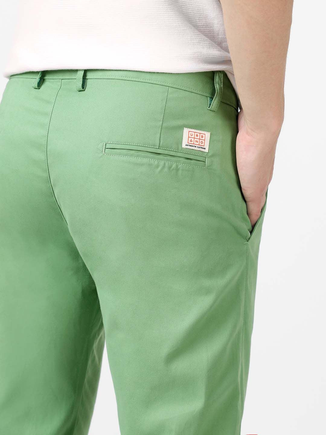 Urbano Fashion Men Slim Fit Easy Wash Cotton Chinos