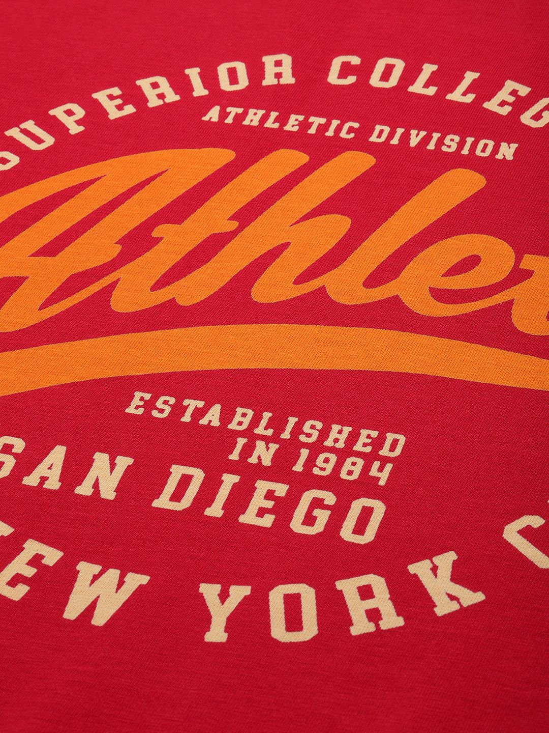 DILLINGER Men Typography Printed Pure Cotton T-shirt