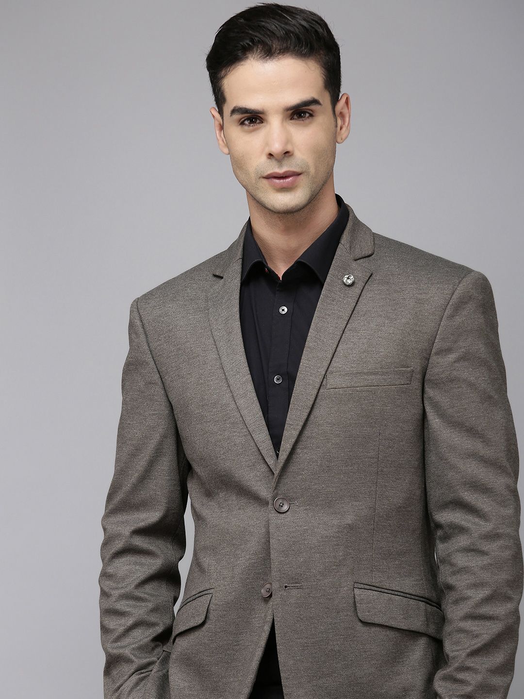 Park Avenue Active Fit Single-Breasted Formal Blazer