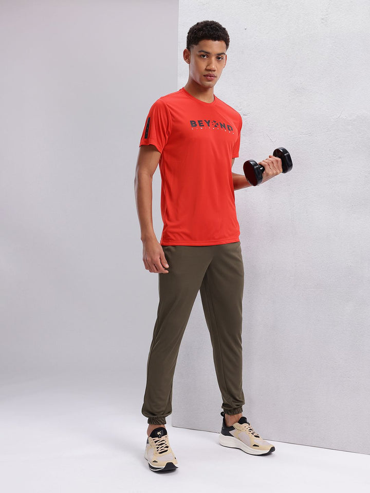 HRX by Hrithik Roshan Rapid-Dry Typography Print T-shirt