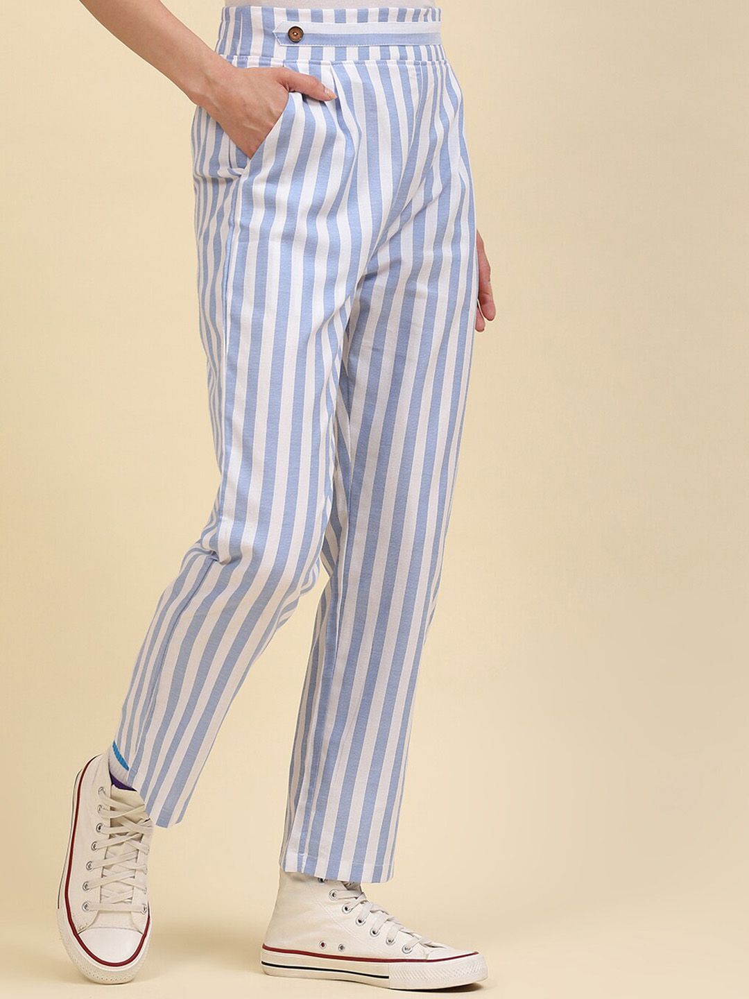 Monte Carlo Women Striped Track Pants