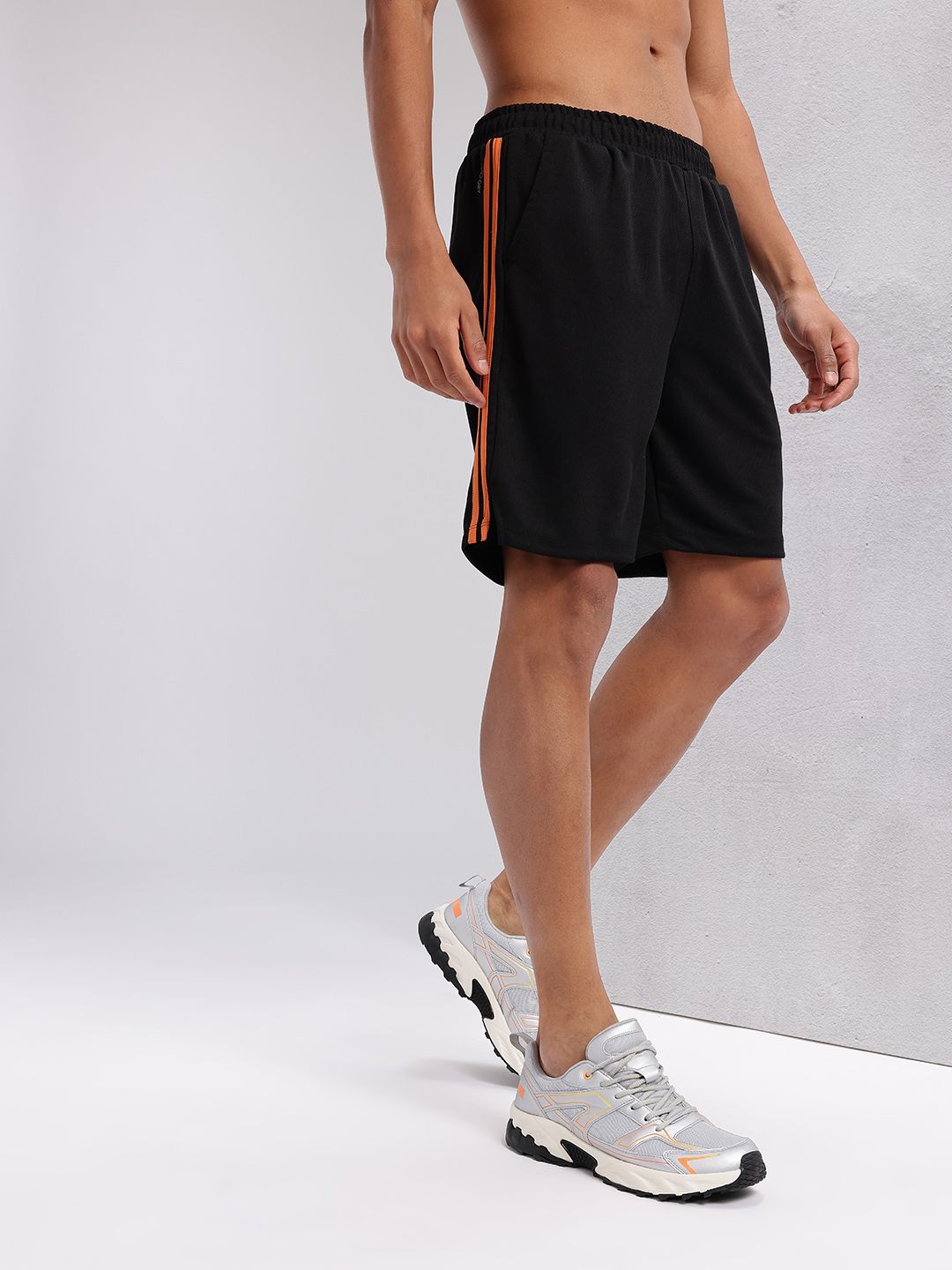 HRX by Hrithik Roshan Men Perforated Rapid-Dry Training  Shorts