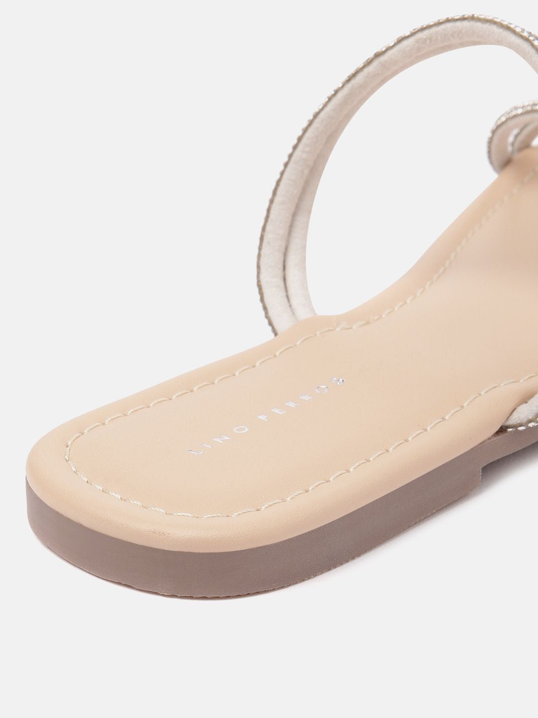 Lino Perros Women Embellished One Toe Flats