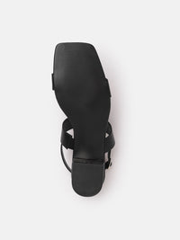 Lino Perros Open Toe Block Heels