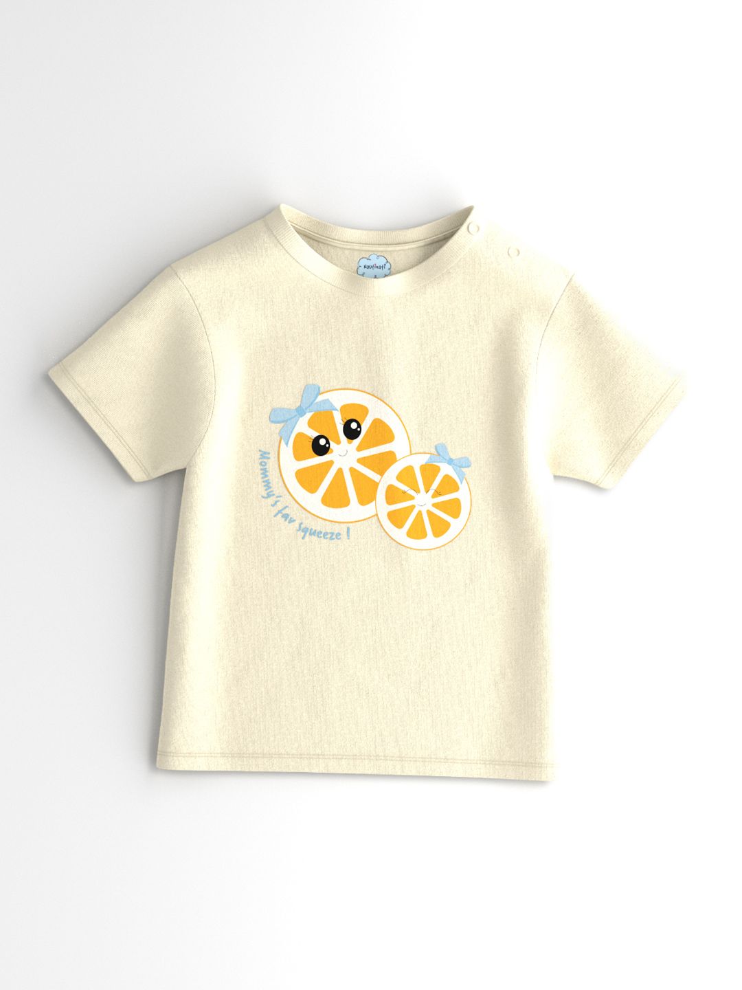Nauti Nati Girls Pack of 3 Graphic Printed Cotton Antimicrobial T-shirts