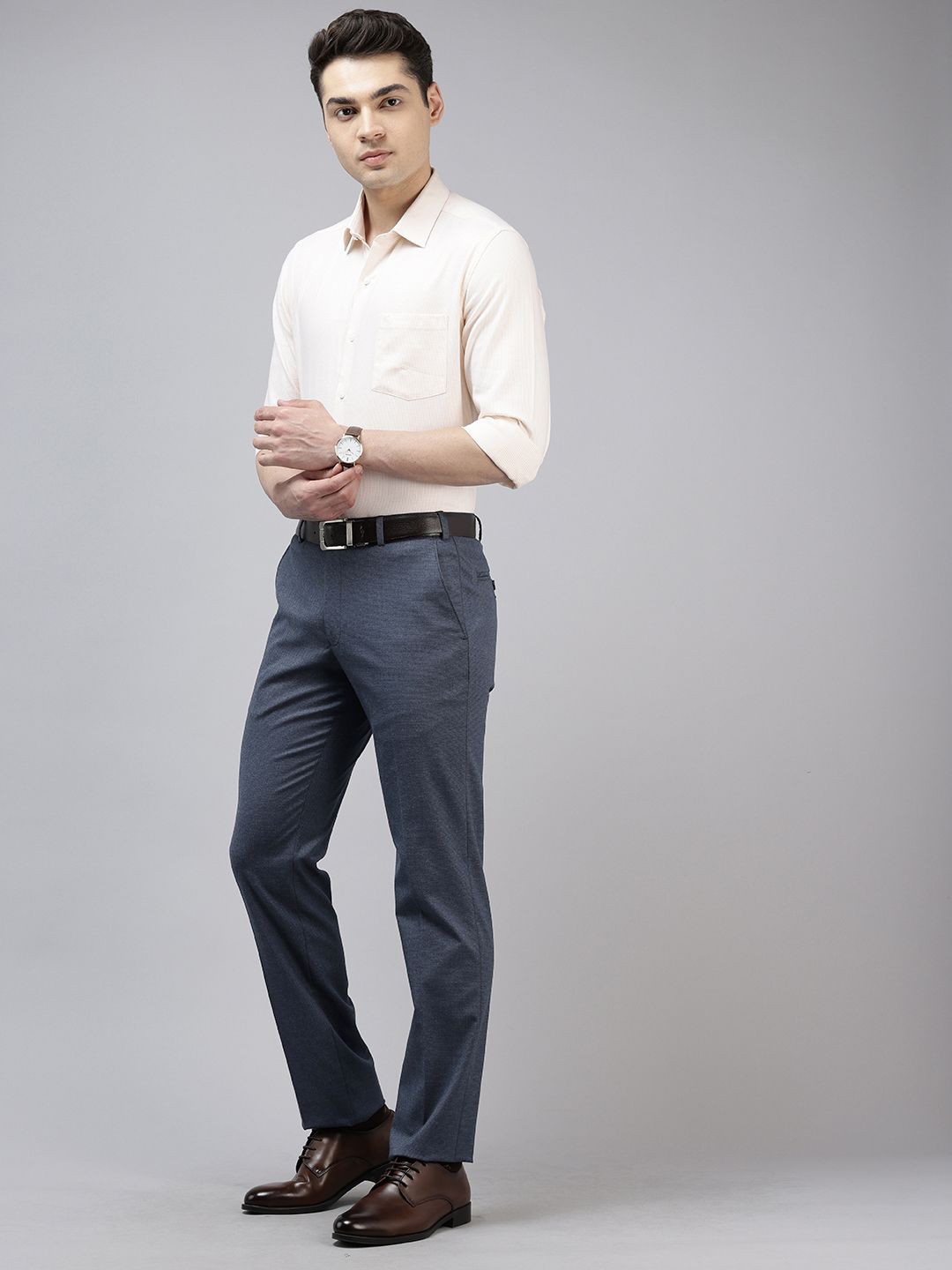 Park Avenue Men Slim Fit Trousers