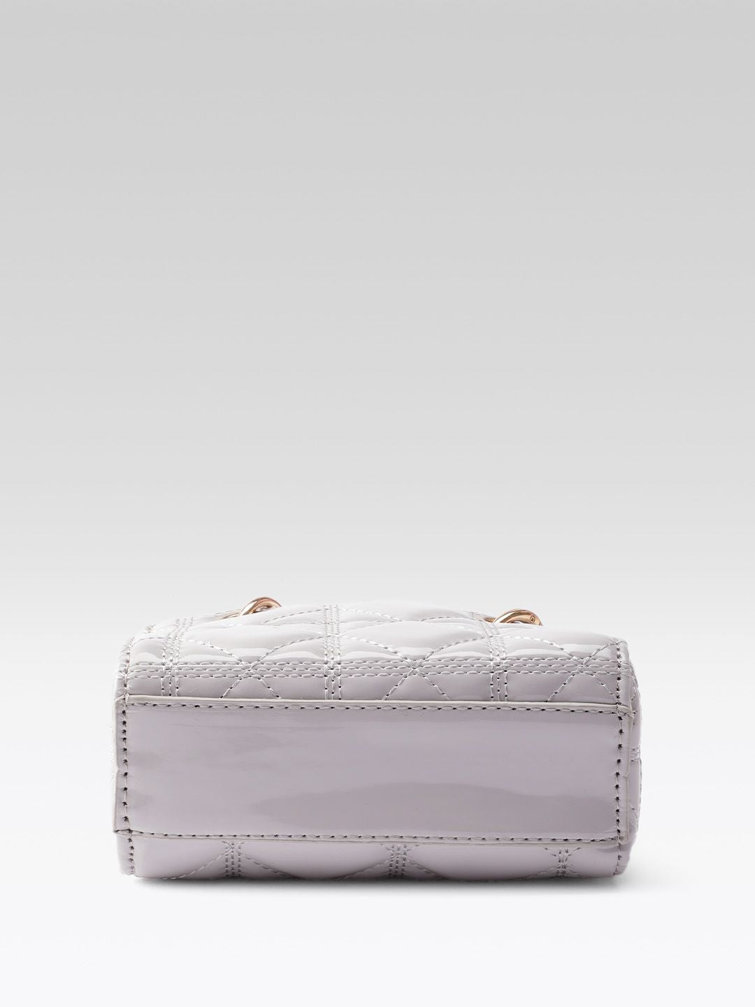 DressBerry Quilted Handheld Bag with Detachable Sling Strap