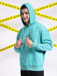 The Indian Garage Co Printed Hooded Pullover Sweatshirt