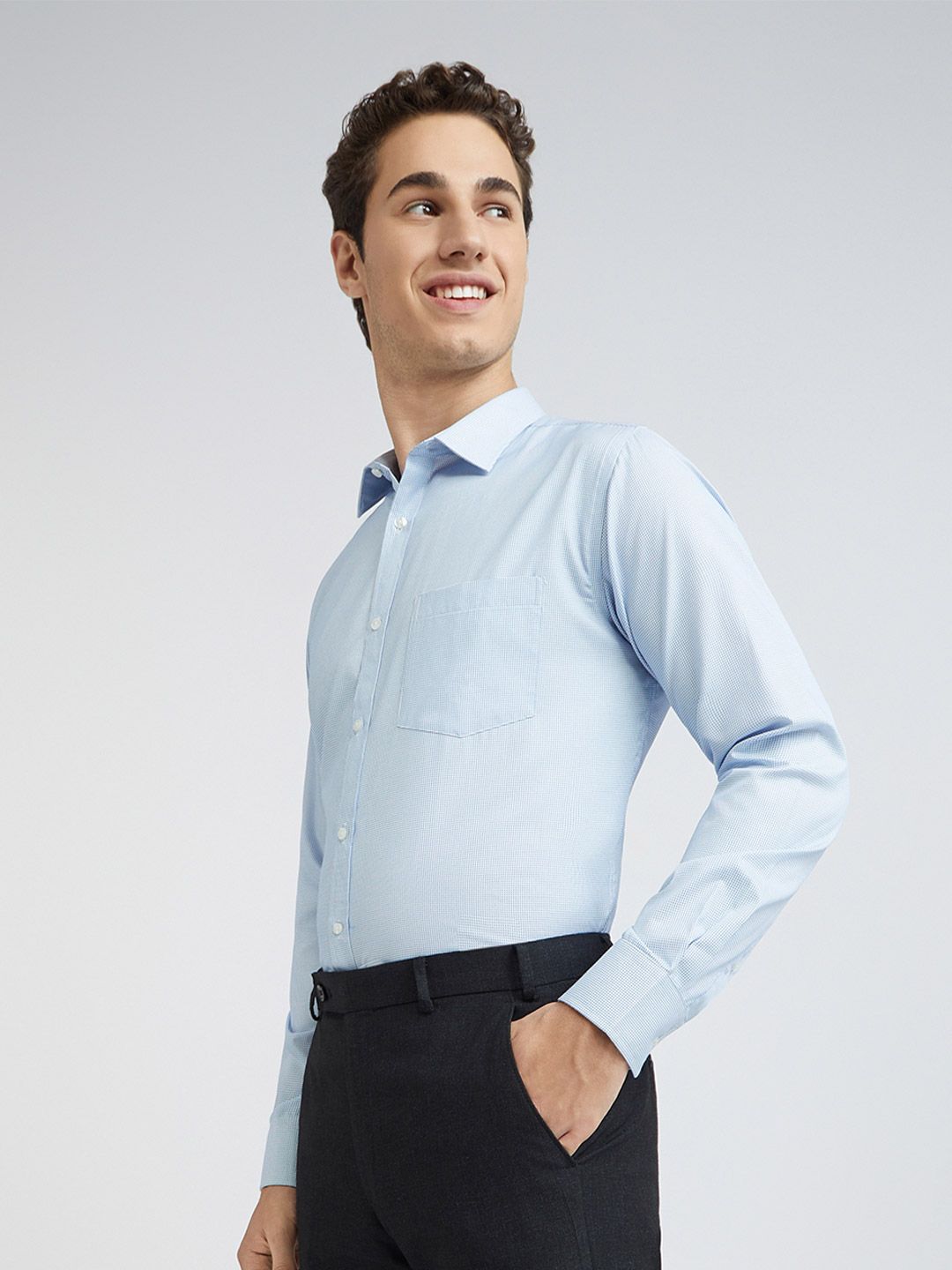 Park Avenue Men Slim Fit Work Formal Shirt