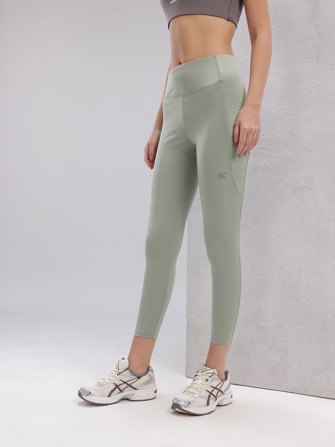 HRX by Hrithik Roshan Women Rapid-Dry Cropped Running Tights
