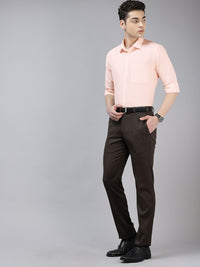 Park Avenue Slim Fit Textured Formal Shirt