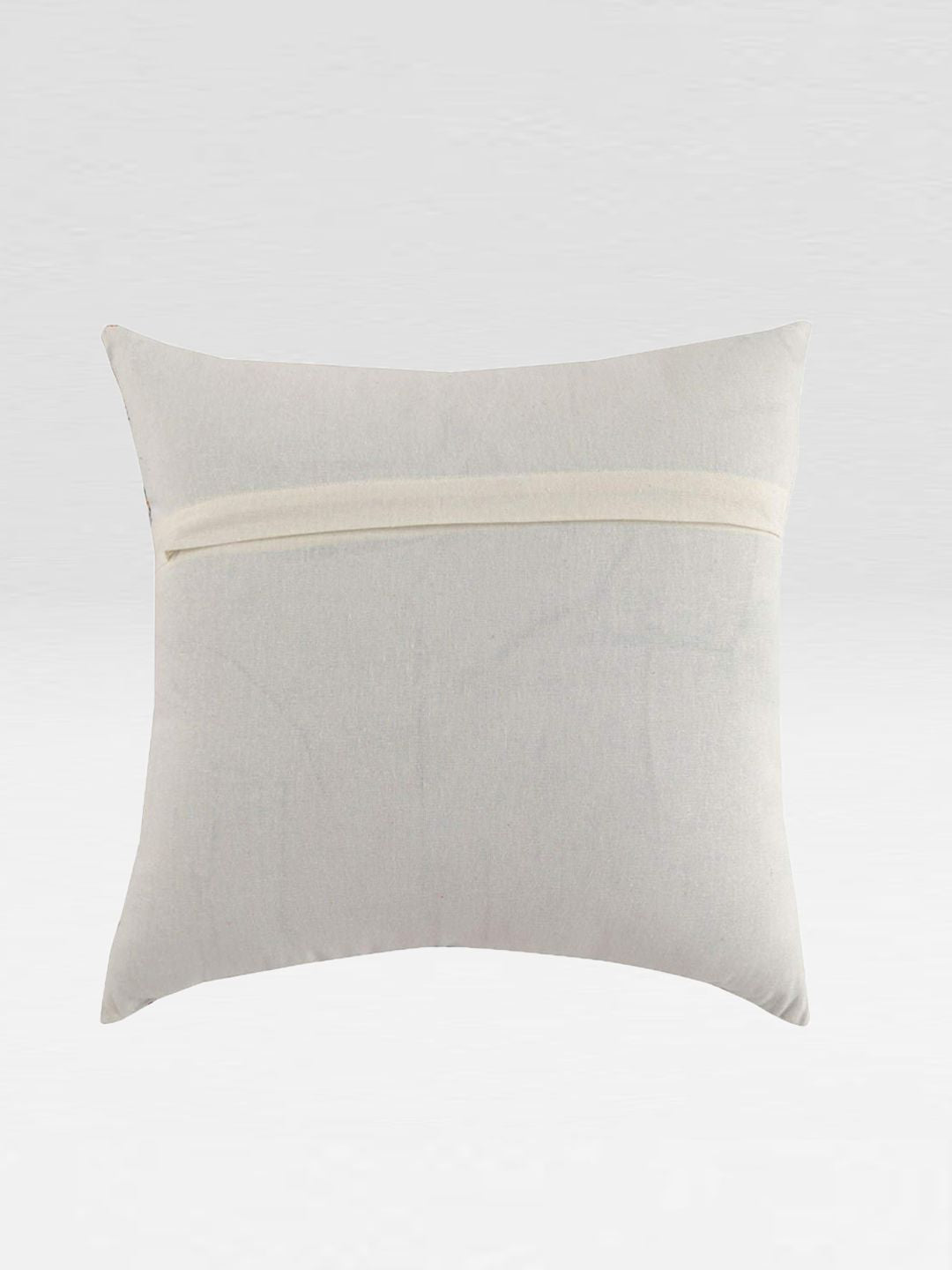 STITCHNEST Blue & White Set of 2 Geometric Square Cushion Covers