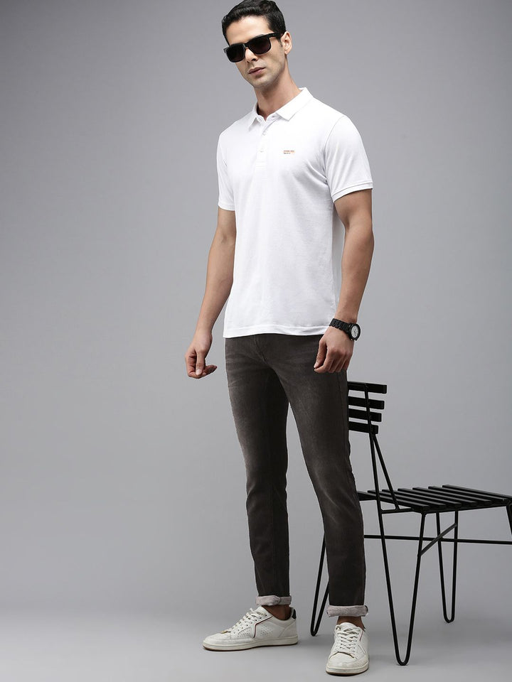 SPYKAR Men Skinny Slim Fit Low-Rise Light Fade Stretchable Jeans