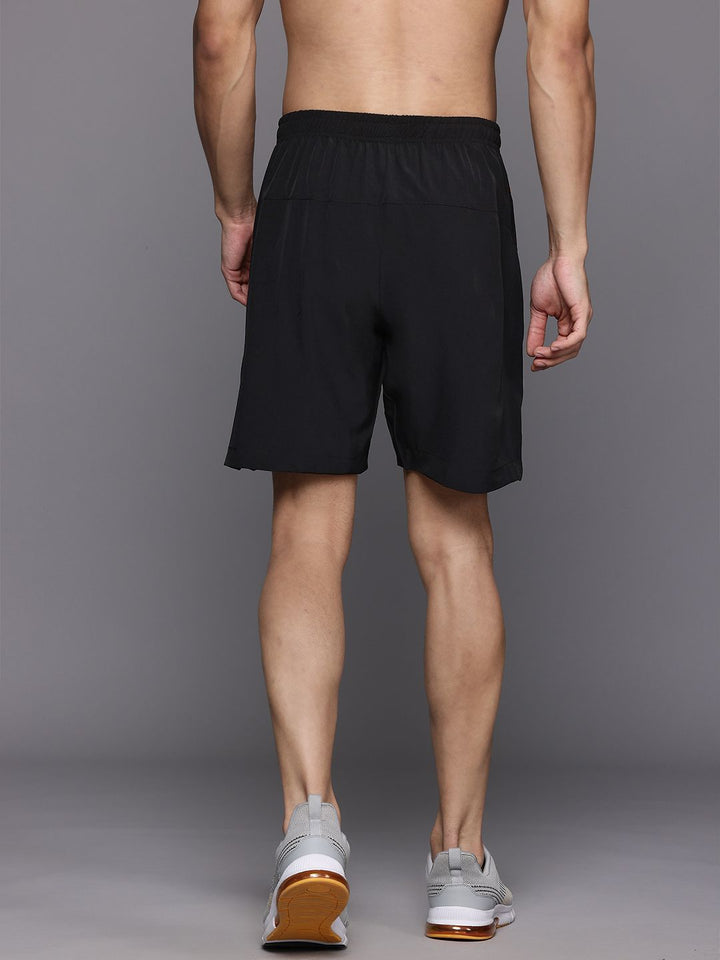 HRX by Hrithik Roshan Men Brand-Logo Print Rapid-Dry Training Shorts