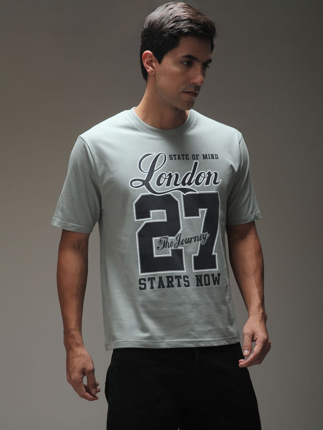 DILLINGER Men Oversized Short Sleeve Printed Tshirt