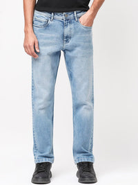 RARE RABBIT Men Polin Regular Fit Stretchable Jeans