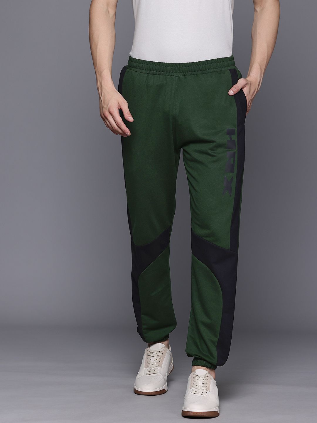 HRX by Hrithik Roshan Men Casual Colourblocked Joggers