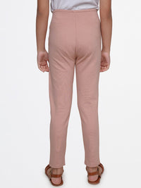 AND Girls Pink Skinny Fit Trouser