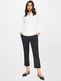 AND Women Mid -Rise Tapered Fit Trousers