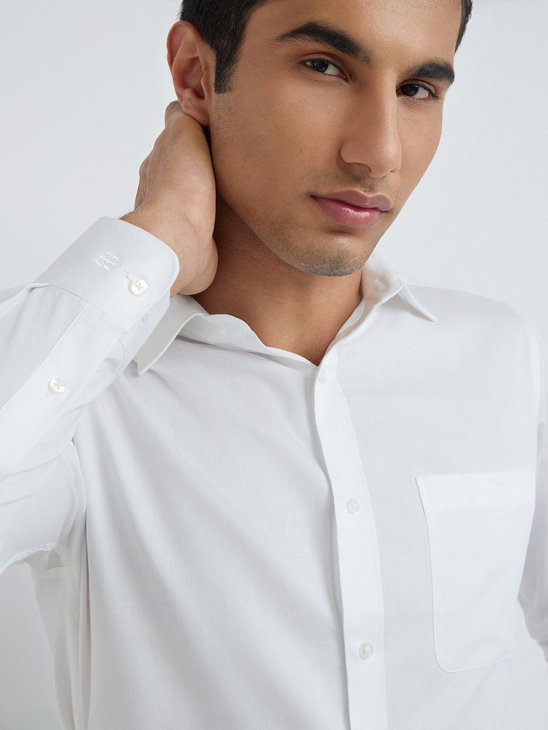 Raymond Pure Cotton Slim Fit Formal Shirt