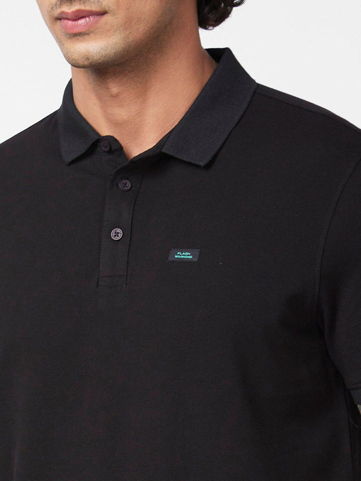 SPYKAR Polo Collar Slim Fit T-shirt