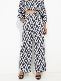 DressBerry Global Nomad Fusion Ikat Flared Trouser