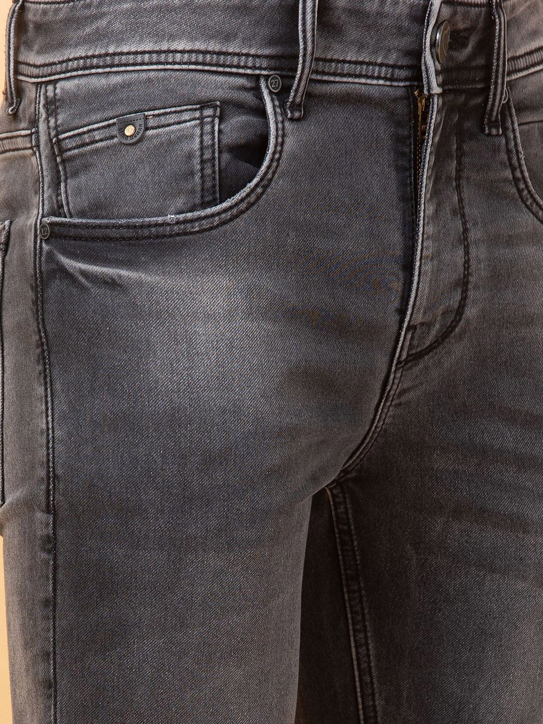 Being Human Men Skinny Fit Heavy Fade Jeans