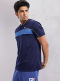 HRX by Hrithik Roshan Striped Rapid-Dry Running T-shirt