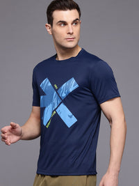 HRX by Hrithik Roshan Brand Logo Printed Running T-shirt
