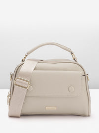 DressBerry Textured Structured Handheld Bag