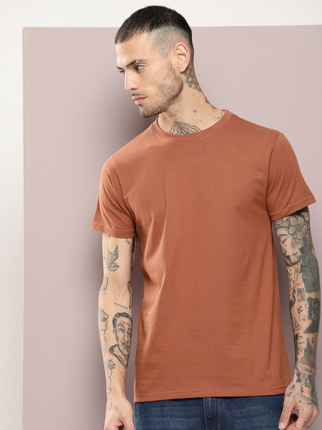 DILLINGER Men Pure Cotton T-shirt