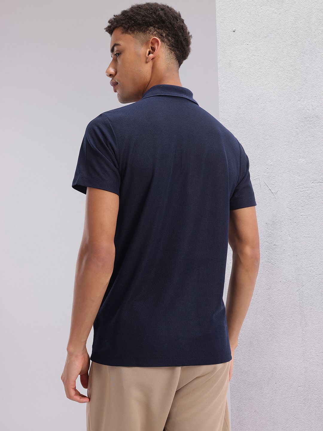 HRX by Hrithik Roshan Typography Printed Polo Collar Running T-shirt