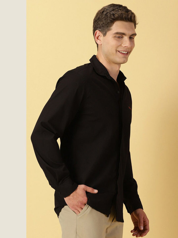 Thomas Scott Spread Collar Slim Fit Classic Casual Shirt