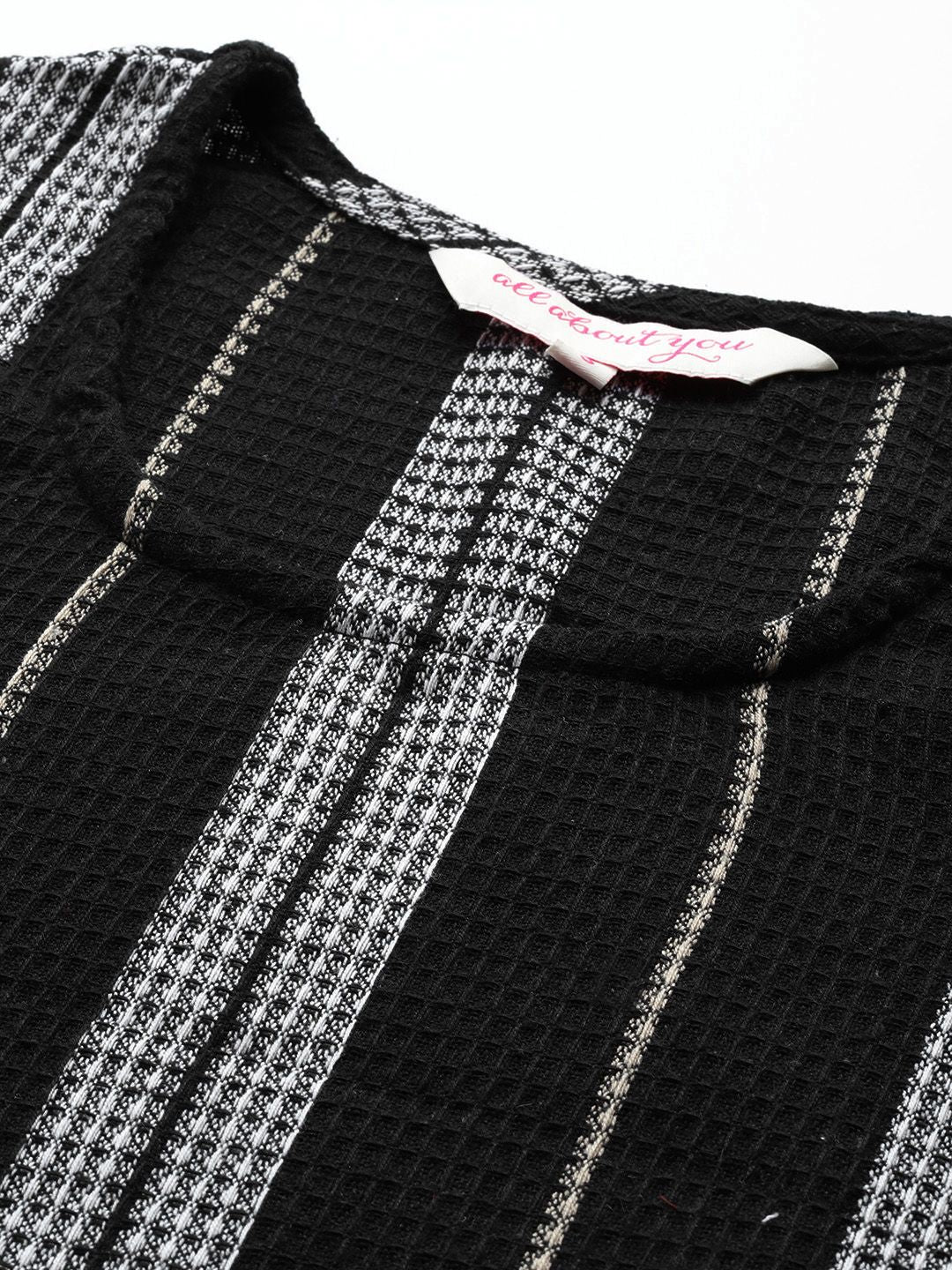 all about you Striped Pure Cotton Sheath Dress