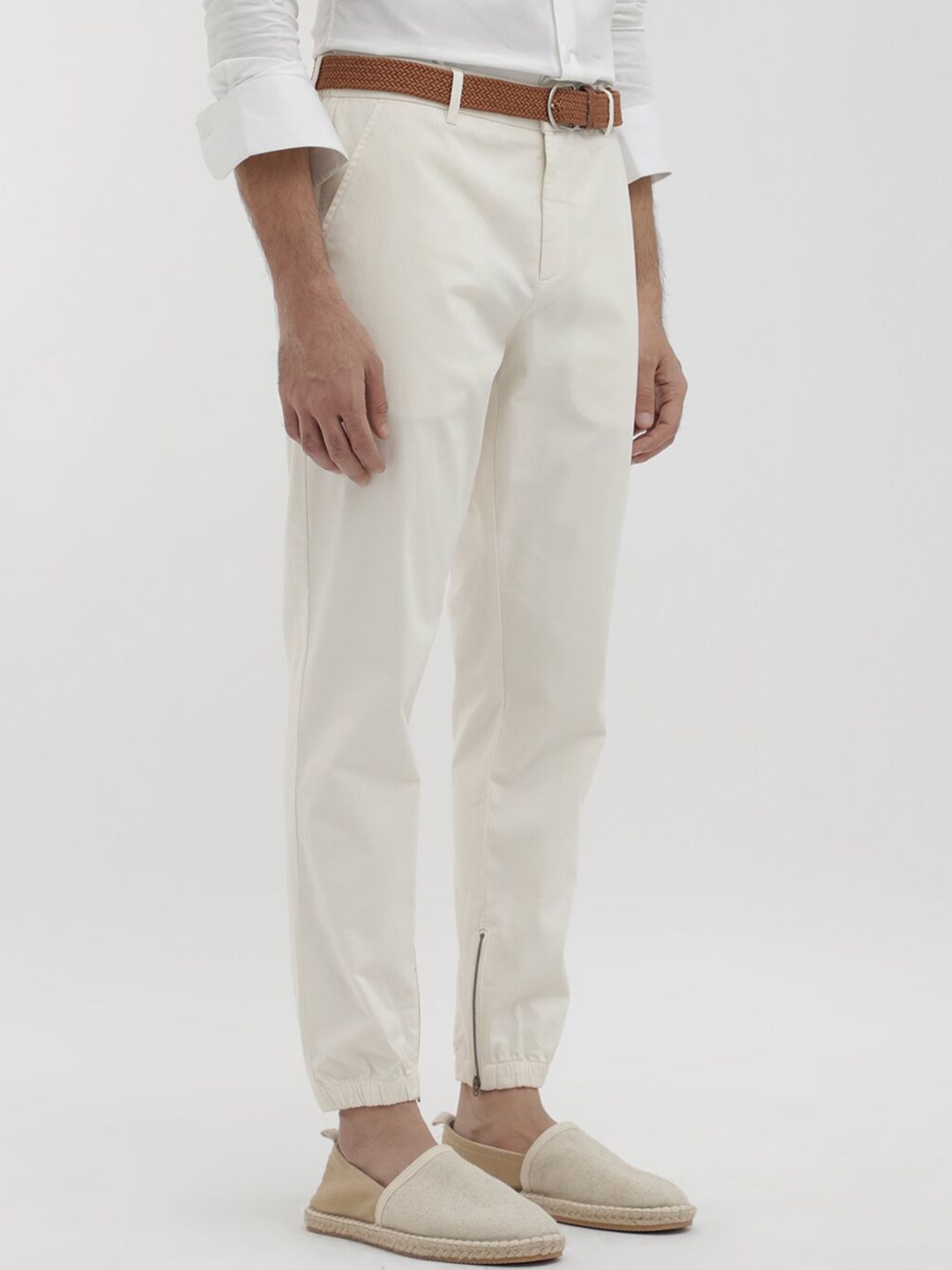RARE RABBIT Men Regular Fit Cotton Joggers